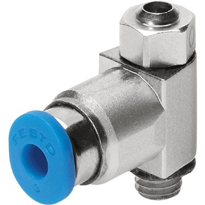 Festo GRLO-M3-QS-3 - Festo Flow Control Valve