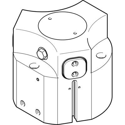 Festo HGDD-80-A-G2 - Festo Three-Point Gripper