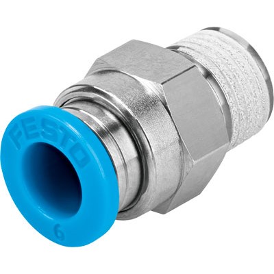 Festo QS-1/4-10 - Festo R1/4 x 10 mm Ø Male Connector