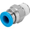 Festo QS-3/8-8 - Festo Male Fitting R3/8 X 8mm OD