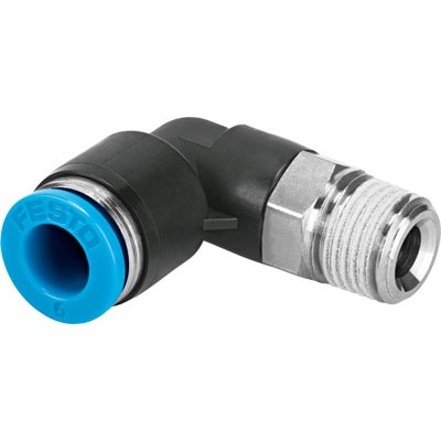 Festo QSL-1/2-16 - Festo 16 mm Ø x R1/2 Male Swivel Elbow