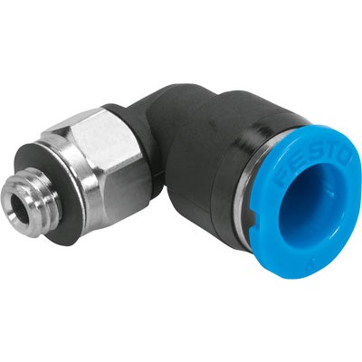 Festo QSML-M5-4 - Festo 4 mm Ø x M5 Male Swivel Elbow