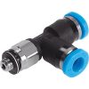 Festo QSMTL-M5-4 - Festo Male Run Tee M5 X 4mm OD