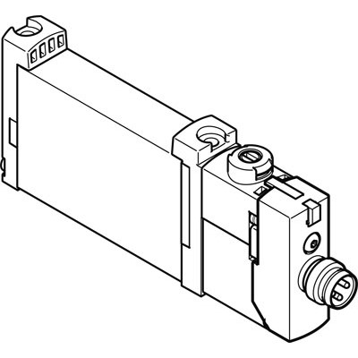 Festo VUVG-B10-M52-MZT-F-1R8L - Festo 5/2 Sgl Sol Valve 24VDC