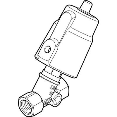 Festo VZXF-L-M22C-M-A-N12-120-H3B1-50-16 - Festo Angle Seat Valve