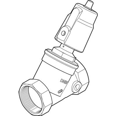 Festo VZXF-L-M22C-M-B-G2-430-H3B1-50-3 - Festo Angle Seat Valve